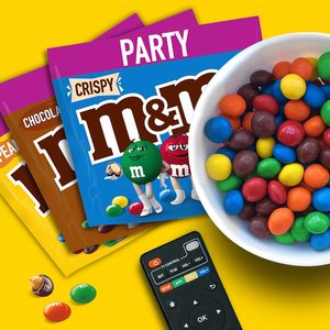 M&M's Chocolat en vrac, chocolat croustillant avec coque de sucre colorée pour mélange de bonbons pour fêtes, 1 x 800g - Product Image 5