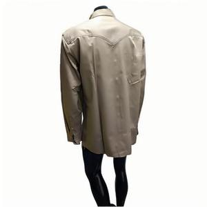 Western 100% Cotton Long Sleeve Men's Work Coverall <b>Flame</b> Resistant & Anti-Static FR <b>Shirts</b> for Welding - Product Image 5