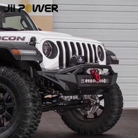 JP16 ODM bumper depan tugas berat untuk Wrangler JL 2018 2020