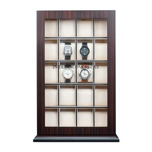 Présentoir de montre en bois de qualité luxueuse et étui de l'Inde au prix le plus bas - Product Image 1