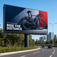 Écran LED extérieur P6, imperméable, résistant au soleil, panneau d'affichage pour la publicité dans les espaces publics