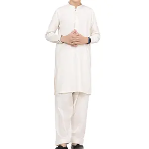 Nuovo Eid beautiful kids shalwar kameez New color boys kurta pigiama vendita calda estate e inverno design 2023 da WS INTERNATIONAL