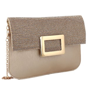 Bolso de mano elegante para mujer 6560 - Dorado - Product Image 1