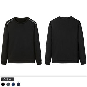 Sudadera con capucha para hombre y mujer, de algodón orgánico prenda deportiva de gran tamaño, personalizada, con cremallera completa en blanco, reflectante de terciopelo, unisex - Product Image 2