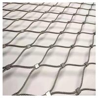 Vente en gros de filet en treillis métallique tissé en acier inoxydable de haute qualité, résistant à la corrosion, personnalisé, pour volière d'oiseaux et perroquets
