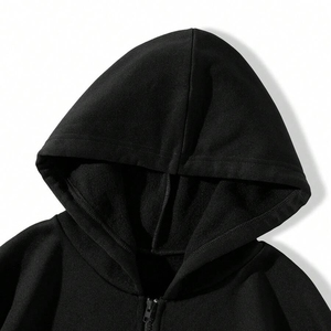 À la mode 600 Gsm Pull Hoodies Hommes Lourd En Détresse En Gros Surdimensionné Pierre Vintage Lavé Hiver Numérique 100% Coton À Capuche - Product Image 5