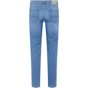 Denim bleu classique pour hommes, taille haute, tenue décontracté, confortable, séchage rapide, décoration en cristal, saison printemps, été, hiver - Product Image 4