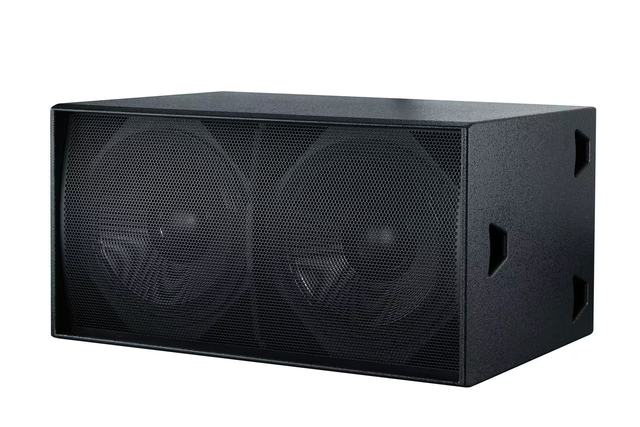 Dual 18 Inch Subwoofer Speaker High Power Passive Line Array Speaker with 100mm VC for PA Speaker Audio System