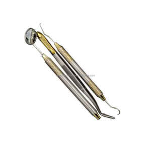 Meilleure vente Debonairii Kit d'hygiène dentaire de base Source d'alimentation manuelle Instruments en acier et plastique Garantie 1 an Classe II - Product Image 5