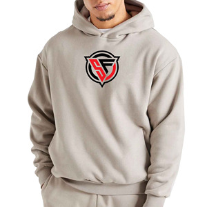 Sweat à capuche Hip Hop Vintage personnalisé pour hommes, hiver, coton, polaire, poids lourd, coupe régulière, poche, sweat-shirt imprimé imperméable 100% - Product Image 5