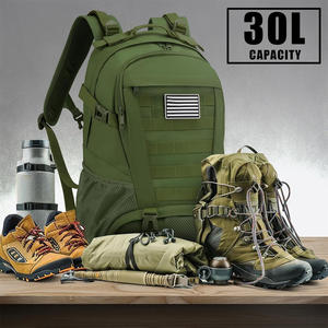 Mochila táctica funcional para exteriores con logotipo personalizado, bordado, senderismo, Camping, bolsa de viaje, suministro del fabricante OEM - Product Image 2