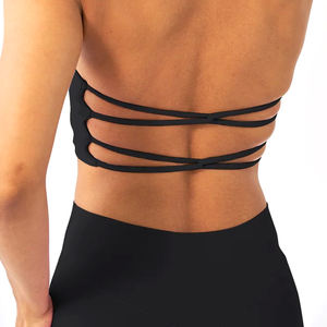 Prix de gros de la plus haute qualité Service OEM respirant Causal avec son propre logo Soutien-gorge de sport à col licou simple PAR AMAZING INDUSTRIES - Product Image 5