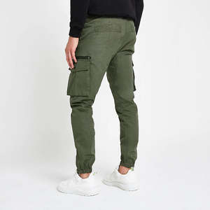 กางเกงคาร์โก้แบบมีกระเป๋ากางเกงผ้าคอตตอนหลายกระเป๋าสำหรับผู้ชายกางเกงคาร์โก้ตามสั่ง100% - Product Image 6