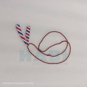 Collar de hoja de afeitar de acero inoxidable, colgante de afeitado de peluquero recubierto de Color de papel, cadena de maquinillas de afeitar, accesorio de joyería único - Product Image 5