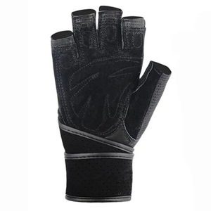 Gants d'entraînement d'haltérophilie en cuir avec soutien-poignet Gants de gymnastique d'haltérophilie personnalisés - Product Image 3
