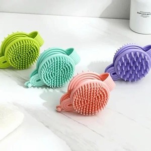 แปรงซิลิโคนสองด้านสำหรับขัดตัวและนวดขนนุ่มพิเศษ - Product Image 3