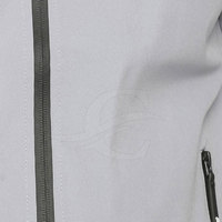 Veste bomber en toile durable à col montant pour hommes, prix de gros, avec logo personnalisé