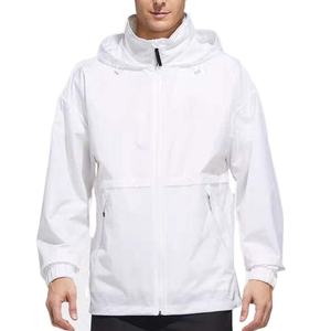 Chaqueta Deportiva Impermeable y Cortavientos de Lona con Cremallera, Ligera y Delgada, Personalizada de Alta Calidad para Hombre, Ropa Casual - Product Image 4