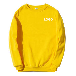 เสื้อสเวตเตอร์แบบสวมหัวสำหรับผู้ชายผ้าคอตตอนผ้าโพลีเอสเตอร์กันความร้อนสำหรับฤดูหนาวผ้าคอตตอนปักลาย3D ตามสั่ง - Product Image 4