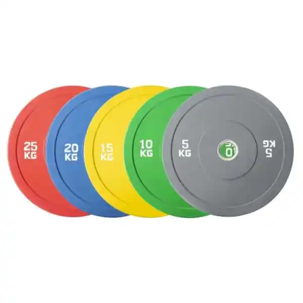 Pilot Sports Color Cpu Rubber Bumper Weight Plate Gym Fitness Barbell Training Weight Plates