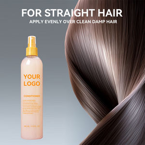 Loción Sin Enjuague Orgánica 2 en 1, Acondicionador 350ml, Marca Privada OEM, Argán, Aloe, Sin Frizz, Hidratante, Vegano, No Pegajoso, Grado Premium - Product Image 4