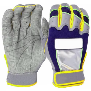 Guantes de Bateo de Béisbol Personalizables en Color y Tamaño, Cierre de Velcro, Transpirables, de Secado Rápido, Duraderos, con Soporte para la Muñeca para Adultos - Product Image 5