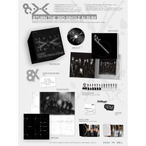 8TURN - 8.X 3ème album solo BOX Ver. - Product Image 1