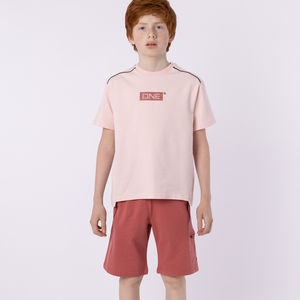 Small size new fashion Cheap Wholesale boys kids T-shirt and shorts & high quality custom new product <b>children's</b> boys Tracksuits - Product Image 1