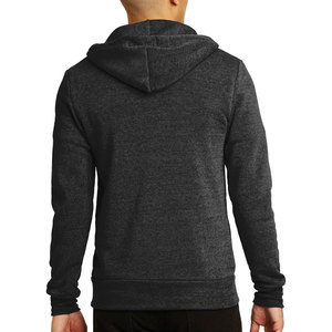 Sudadera con capucha para hombre Zip up Tri Blend Jersey con capucha de alta calidad al por mayor Heavyweight Blank Hoodie Custom Fleece Men Hoodie - Product Image 5