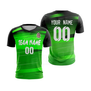 เสื้อฟุตบอลผู้ใหญ่ไซส์ใหญ่ขายดี พร้อมกางเกงขาสั้น พิมพ์โลโก้ตามสั่ง คอวี คุณภาพสูง ผลิตจากโพลีเอสเตอร์ 100% มีสินค้าในสต็อก - Product Image 6