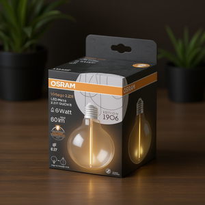 สำหรับ OSRAM 2.2W ledmg GB หลอดไฟ E27 1800K สีขาวอบอุ่น2200ลูเมนผลิตภัณฑ์ที่มีอายุการใช้งานยาวนาน - Product Image 3