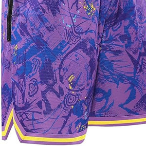 Shorts en maille personnalisés avec logo, pour la salle de sport, l'entraînement, la course à pied, athlétiques, shorts en maille pour hommes, shorts de basket-ball, shorts de plage - Product Image 6