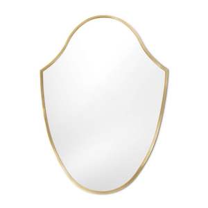 Antique Decorative <b>Wall</b> Mounted Water Drop Shape Gold Color Finished Frame <b>Wall</b> Makeup <b>Mirror</b> for Home Decor <b>Living</b> <b>Room</b> Decor - Product Image 3