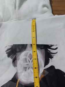 Sweats à capuche surdimensionnés épais et lourds personnalisés pour hommes luxe coton éponge coupe-vent respirant imperméable écran bouffant Fitness - Product Image 2