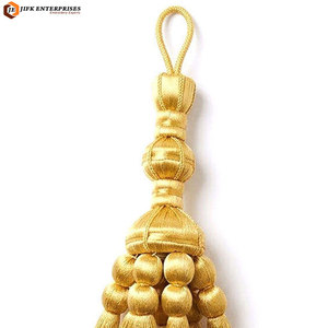 Accesorio de Vestir Elegante con Borlas de Lujo, Ecológico, Bordado, de Primera Calidad, Diseño Personalizado, Varias Longitudes, para Venta en Línea - Product Image 2