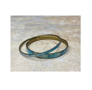 Brazalete de nácar Chicas con estilo Hecho a mano Producto más vendido Brazalete de nácar de latón - Product Image 5
