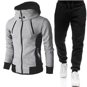 Conjunto de ejercicio de alta calidad, conjuntos de 2 piezas, sudadera con estampado de plantas abstractas en 3D, chándales informales para hombre, conjunto de manga corta, trajes para hombre - Product Image 1