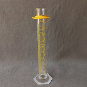 Indian Made Transparent Clear Glass 1000ml Volume Measuring <b>Cylinder</b> Single Scale Professional <b>Lab</b> Home Use Best Wholesale Price - Product Image 2