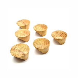 Wood modern door pull cabinet drawer wholesale for home dresser door cabinet furniture decorative <b>kitchen</b> wardrobe handle knobs - Product Image 4