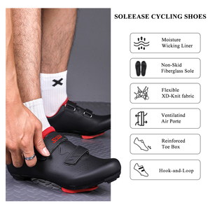 <span class=keywords><strong>Scarpe</strong></span> da Ciclismo Traspiranti e Comode per Uomo e Donna, per Peloton e Bici da Strada, con Tacchette Delta Preinstallate e Tomaia in Rete - Product Image 6