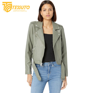 Veste de course pour femme d'hiver en cuir de vache véritable respirante Veste en cuir pour femme - Product Image 2