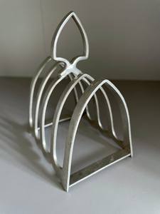 Support à pain grillé unique en forme de tranche martelée pour le petit-déjeuner, accessoires de cuisine, rangement domestique, organisation, porte-pain grillé - Product Image 4