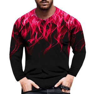 2024 unisexe hommes 100% coton Streetwear T-Shirt haute qualité noir personnalisé sérigraphie conception impression numérique motif uni - Product Image 1