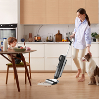 Aspirateur à main sans fil à forte aspiration avec moteur sans balais - Filtre HEPA autonettoyant - Humide/sec - Pour usage domestique et hôtelier
