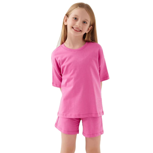 ชุดเสื้อยืดแขนสั้นสำหรับเด็กกางเกงขาสั้นสำหรับเด็กผู้ชายชุดเสื้อยืดแขนสั้นแบบสั่งทำสำหรับฤดูร้อน - Product Image 1