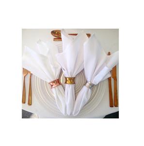 Add Rustic Charm with Handmade Galvanized Metal Napkin Rings Simple Stylish Holders Perfect for <b>Cloth</b> Napkins and <b>Table</b> Decor - Product Image 4