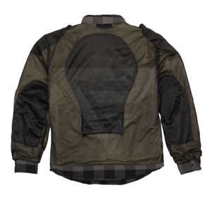 Veste de motard unisexe respirante coupe-vent à séchage rapide 2025, chemise en flanelle de type bûcheron avec logo personnalisé pour la course à moto - Product Image 6