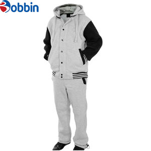 Conjunto Deportivo de Alta Calidad para Hombre, Chaqueta Universitaria Moderna y Pantalones, Personalizable, Unisex, Ropa Deportiva Lisa - Product Image 4