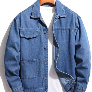 Vestes en denim pour hommes Style vintage durable Polyvalent et cool pour un look décontracté pour l'automne, l'hiver et l'été - Product Image 5