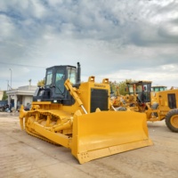 Bulldozer sur chenilles Shantui SD22, le plus vendu, nouveau moteur Cummins, capacité de bêchage de 6,5 m, composants clés : pompe, moteur, engrenage, roulement